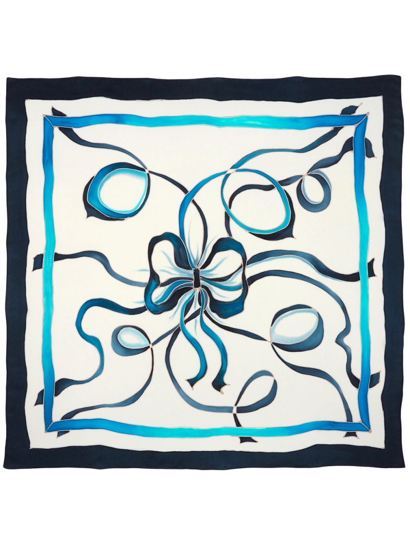 AM-080 Chusta jedwabna, r�cznie malowana 90x90cm